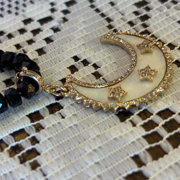 NWT COSMIC Necklace genuine mother of Pearl removable pendant Park Lane - Picture 7 of 11